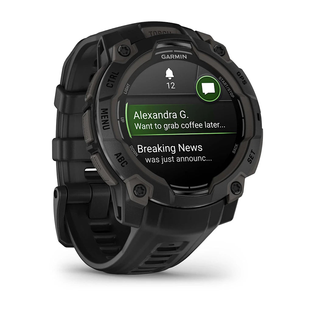 Garmin Instinct 3 45mm AMOLED Negro