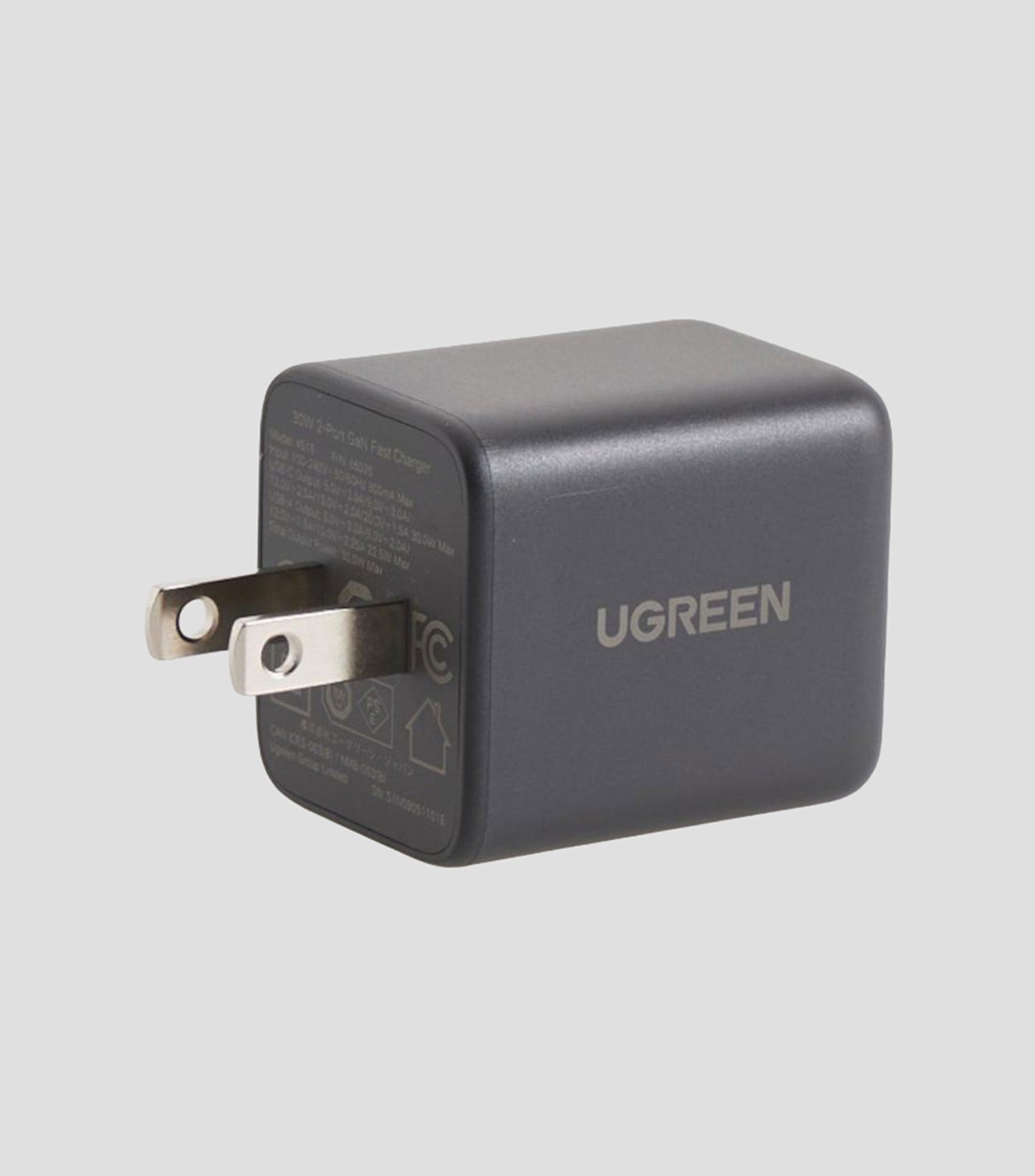 UGreen Cargador Rapido 2 Puertos GaN 30W X516