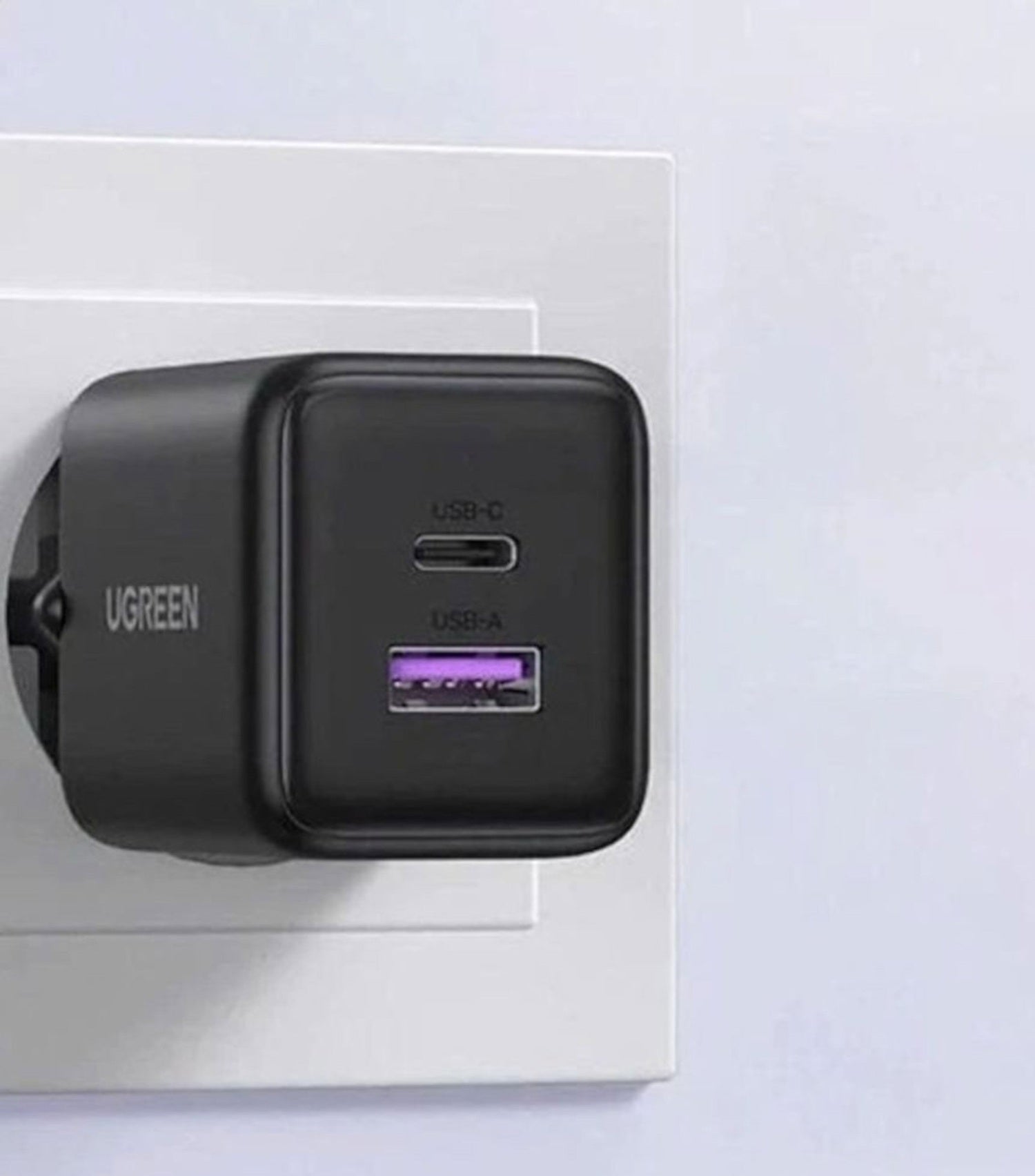 UGreen Cargador Rapido 2 Puertos GaN 30W X516