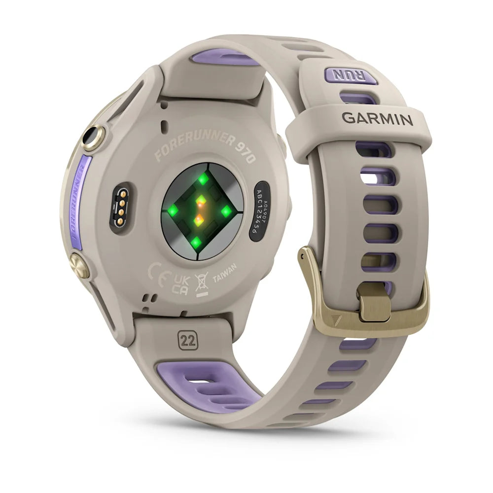 Garmin Forerunner 970 Titanio Dorado Claro