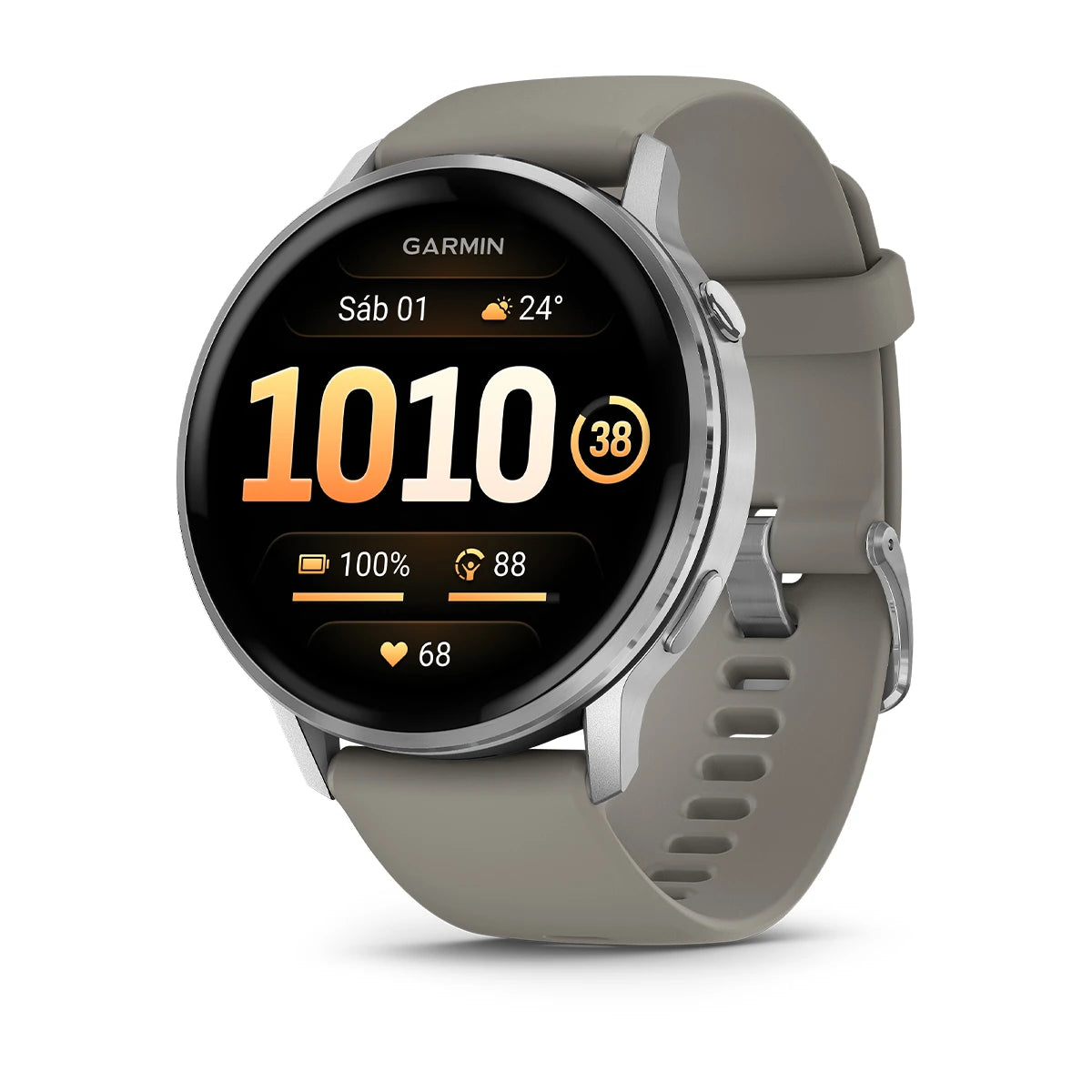 Garmin Venu 4 45mm Plata/Gris