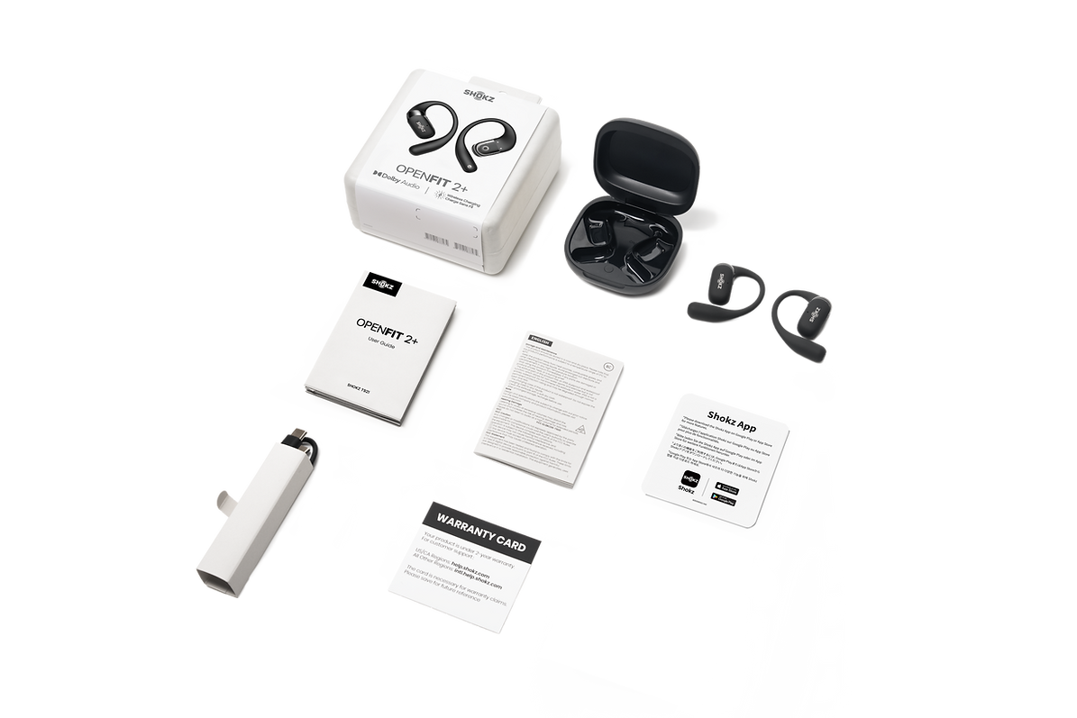 Shokz OpenFit 2+ Negro