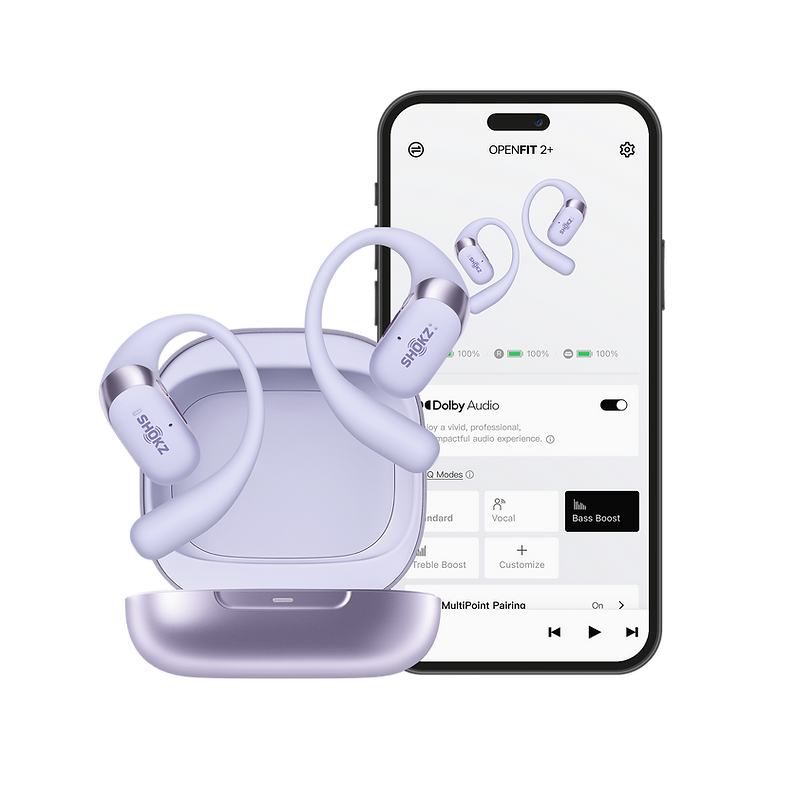 Shokz OpenFit 2+ Gris