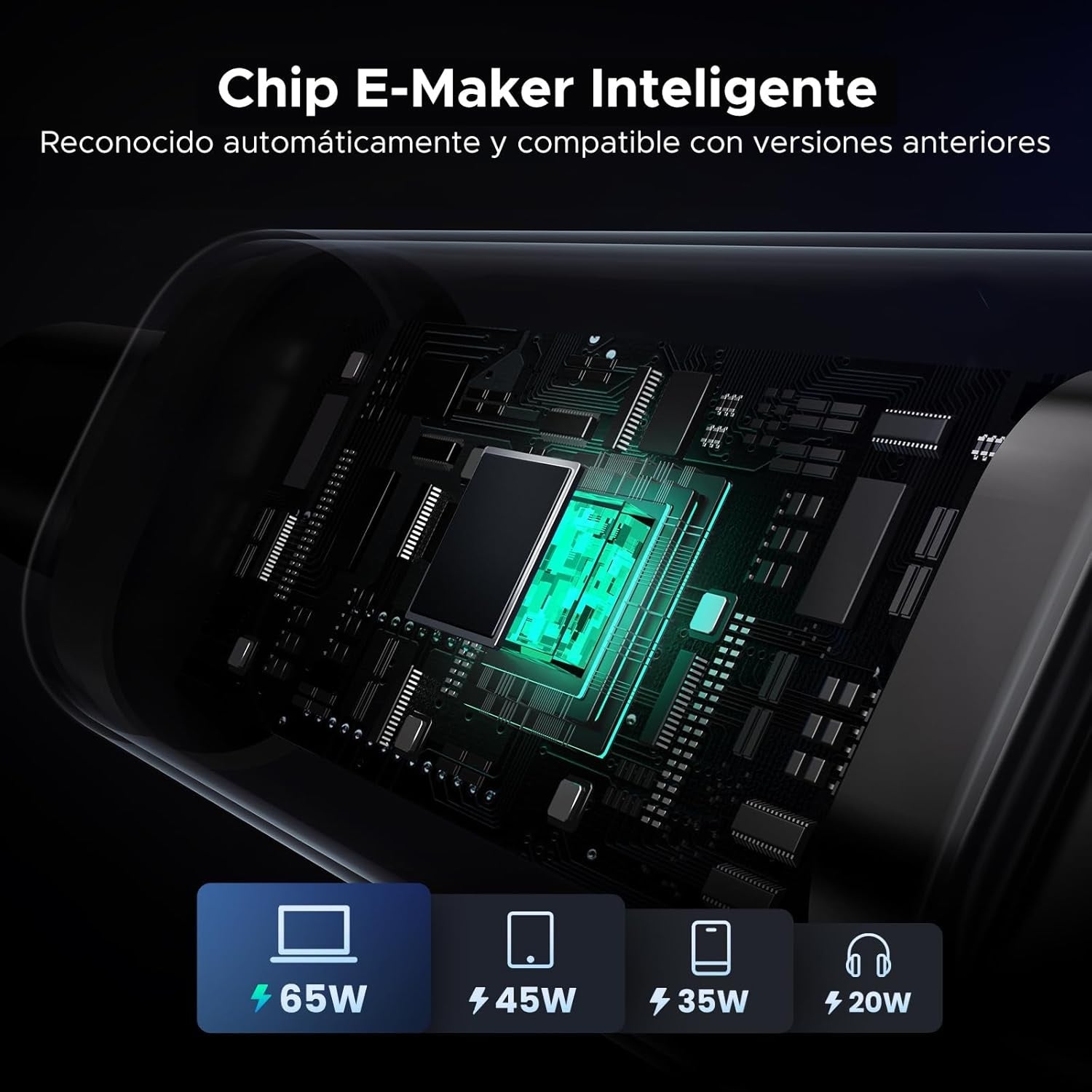 UGreen Uno Cable Carga Rapida USB-C PD 100W