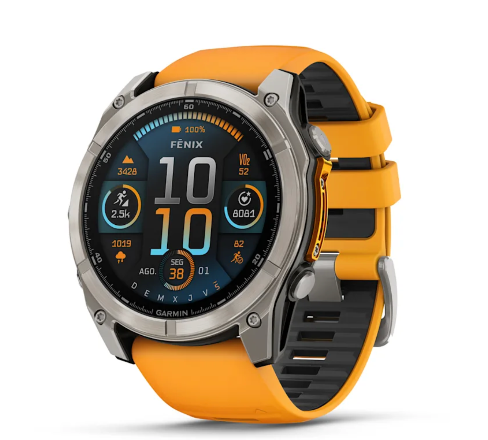 Fenix 8 Zafiro/Titanio AMOLED