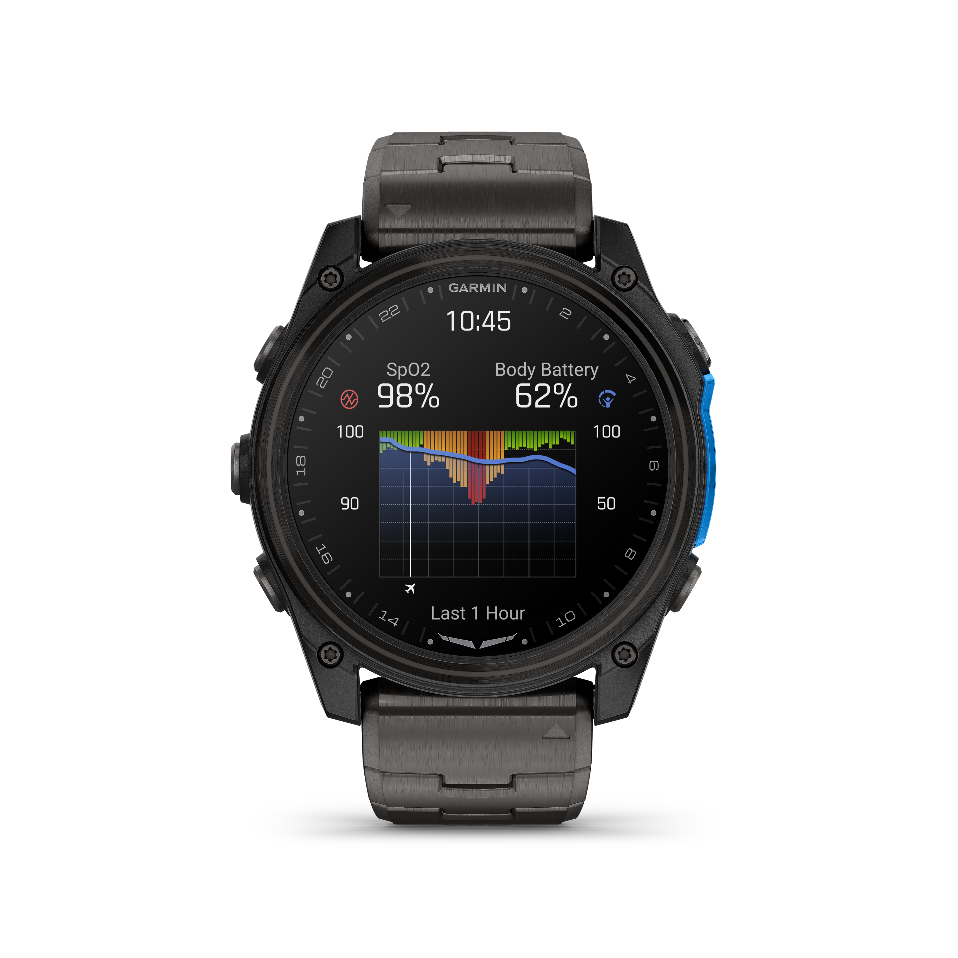 Reloj GPS Garmin D2 Mach 2 Pro Titanio para Aviacion (51mm)