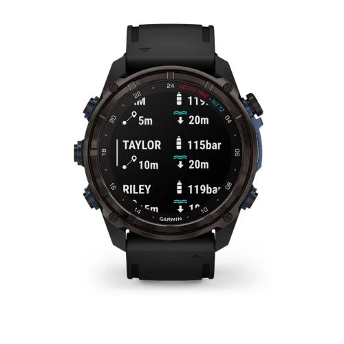 Garmin Descent Mk3i 51mm Zafiro Titanio Negro