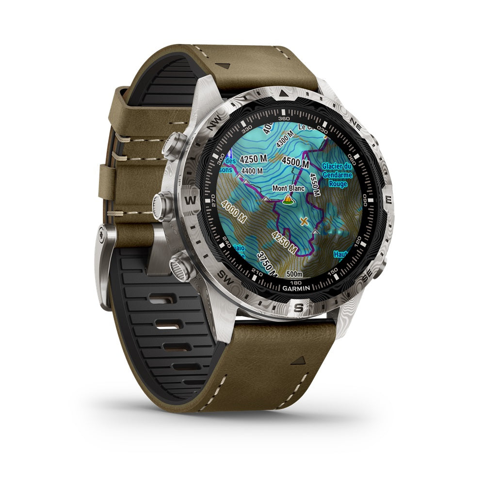 Garmin MARQ® Adventurer (Gen 2) – Damascus Steel Edition