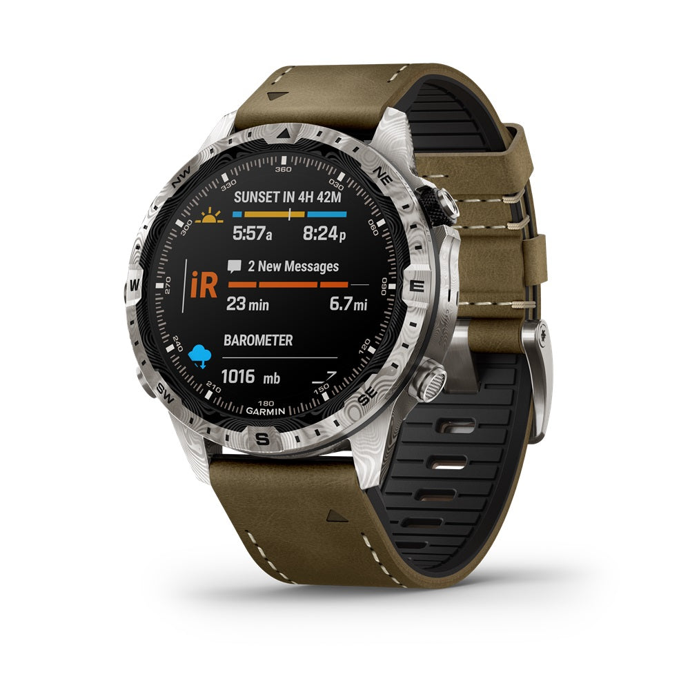 Garmin MARQ® Adventurer (Gen 2) – Damascus Steel Edition