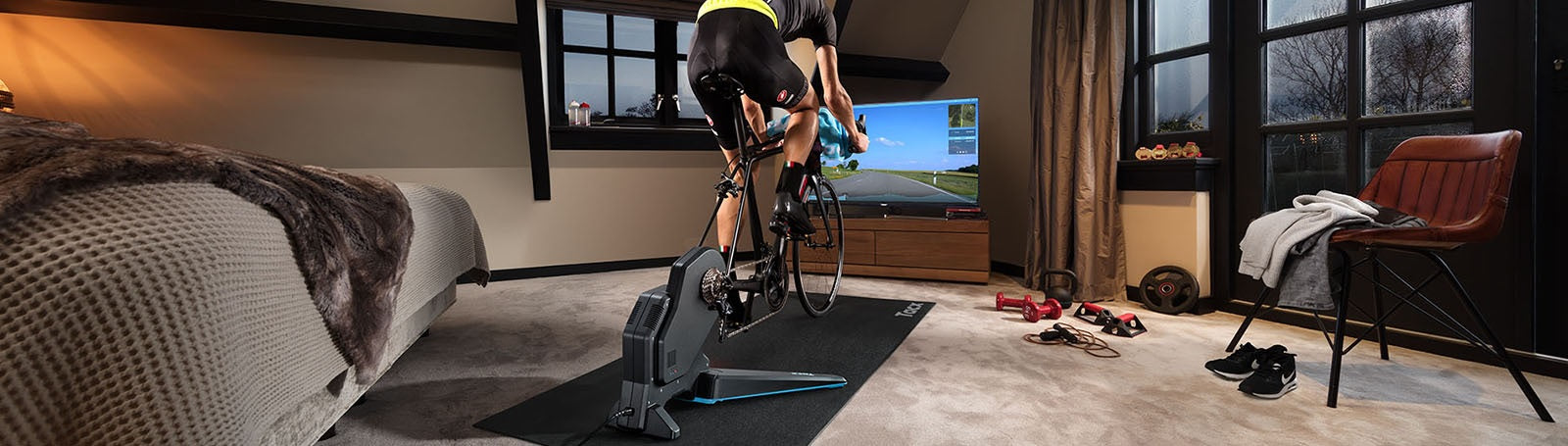 Tacx Flux 2 Smart Entrenador Inteligente de Ciclismo