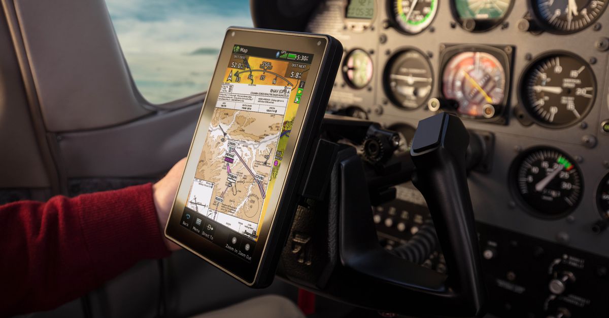 GPS Garmin Aera 760 Aviacion