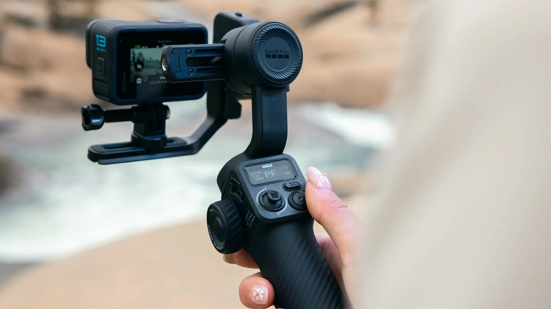 Estabilizador Fluid Pro AI para GoPro