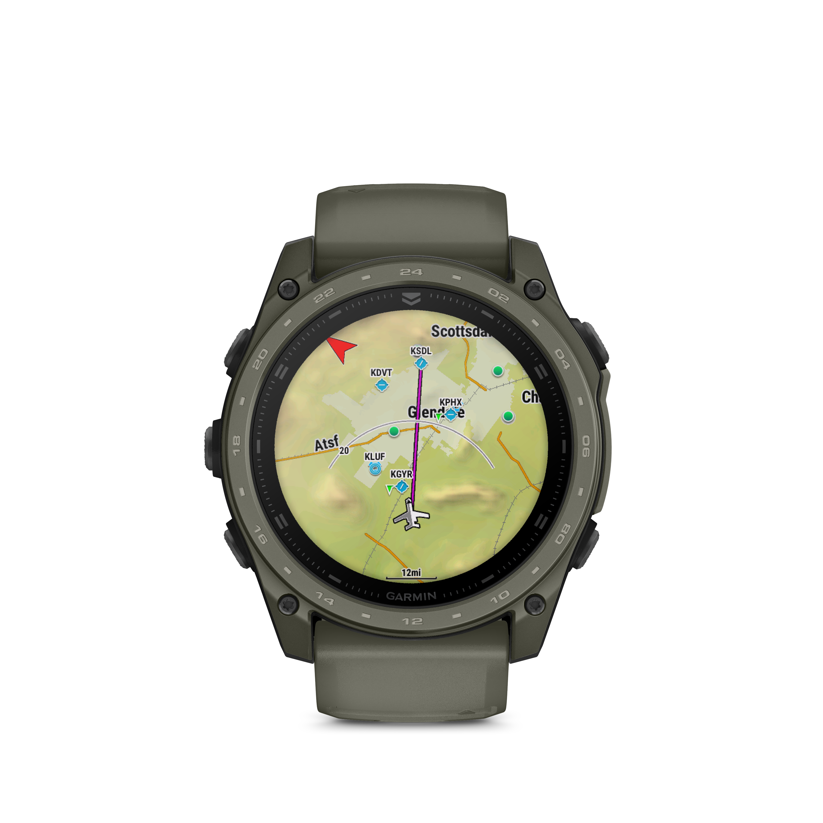 Tactix 8 AMOLED 51mm Revestimiento Cerakote