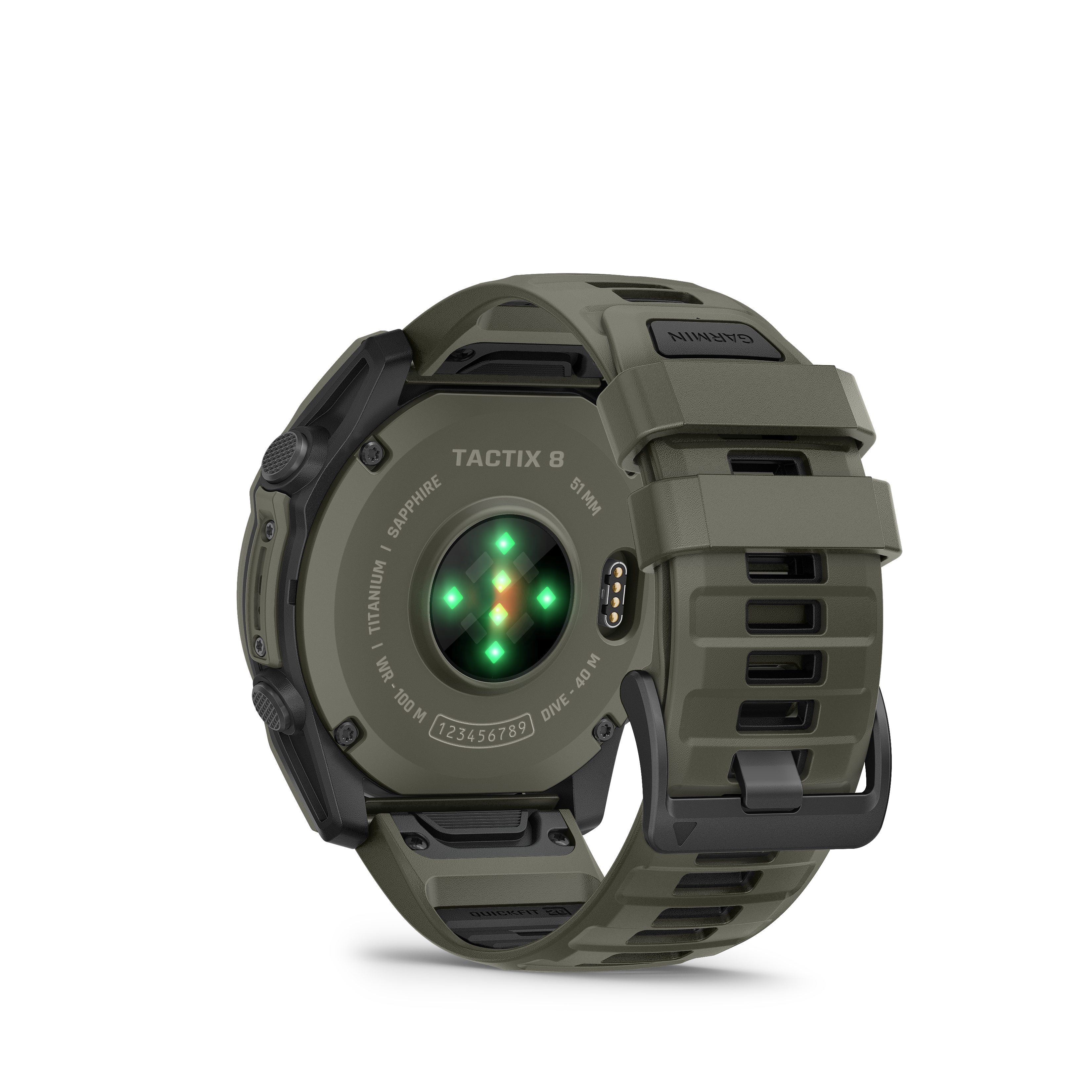 Tactix 8 AMOLED 51mm Revestimiento Cerakote