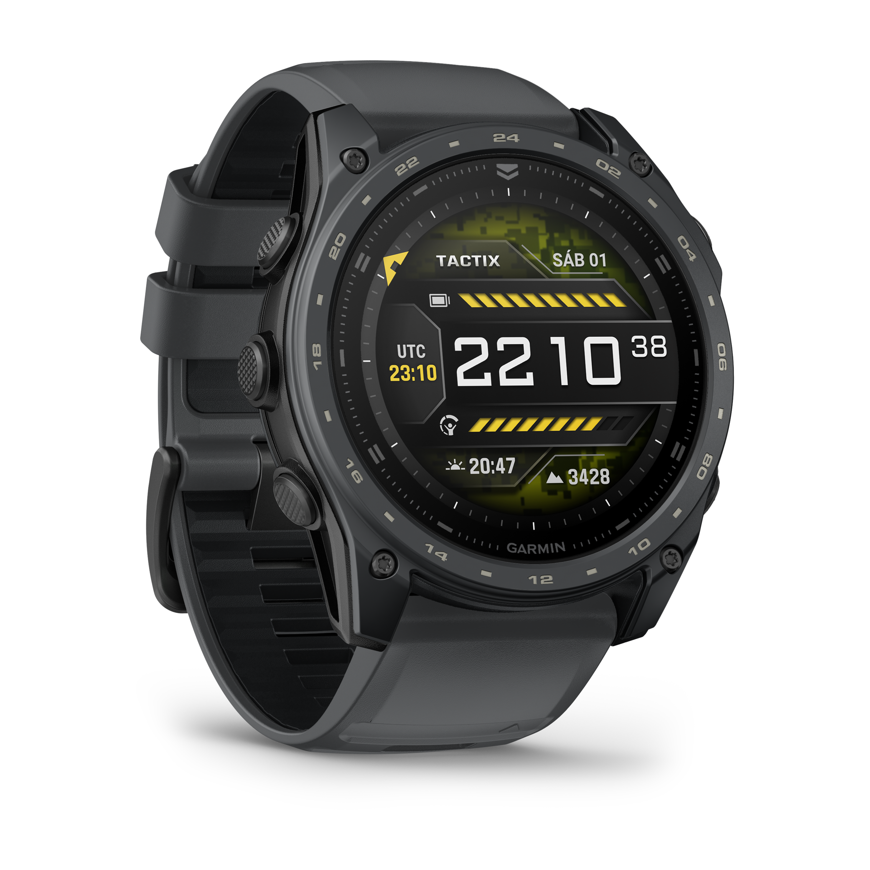 Tactix 8 AMOLED 51mm Revestimiento Cerakote