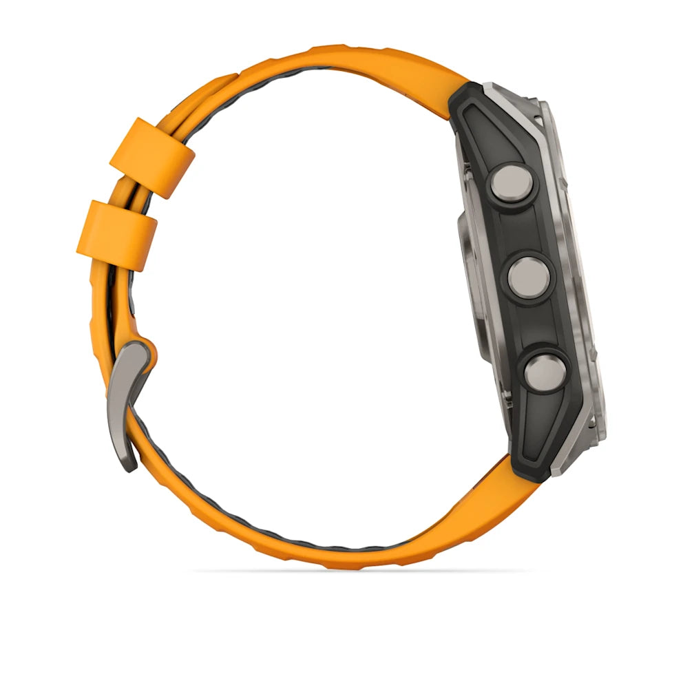 Garmin Fenix 8 51mm AMOLED Zafiro Naranja