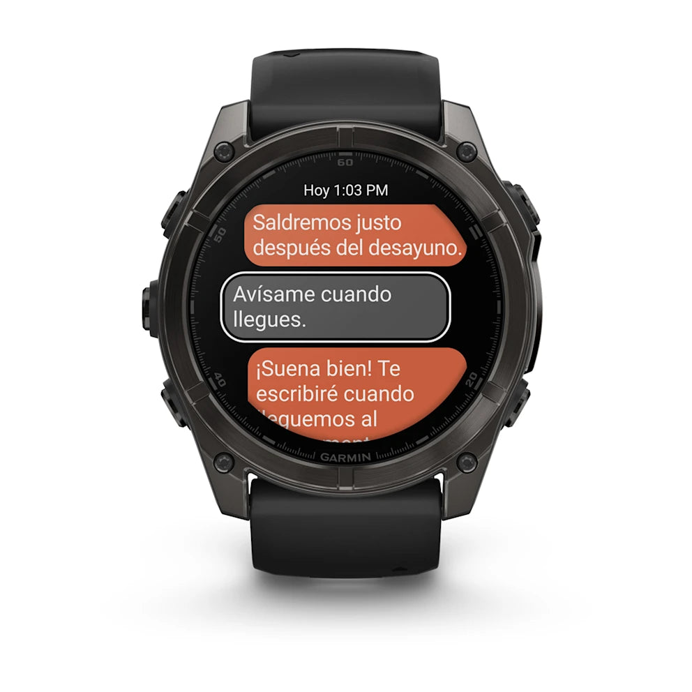 Garmin Fenix 8 51mm AMOLED Zafiro Negro