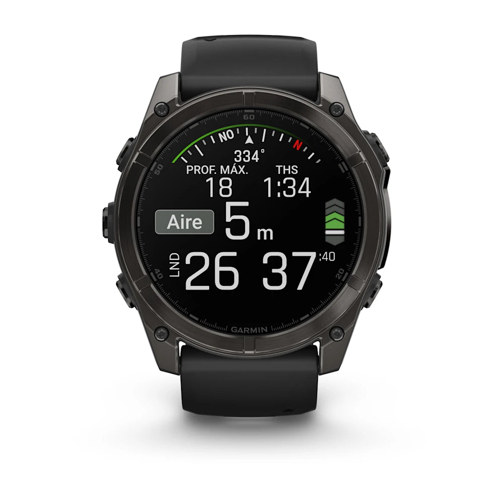 Garmin Fenix 8 51mm AMOLED Zafiro Negro