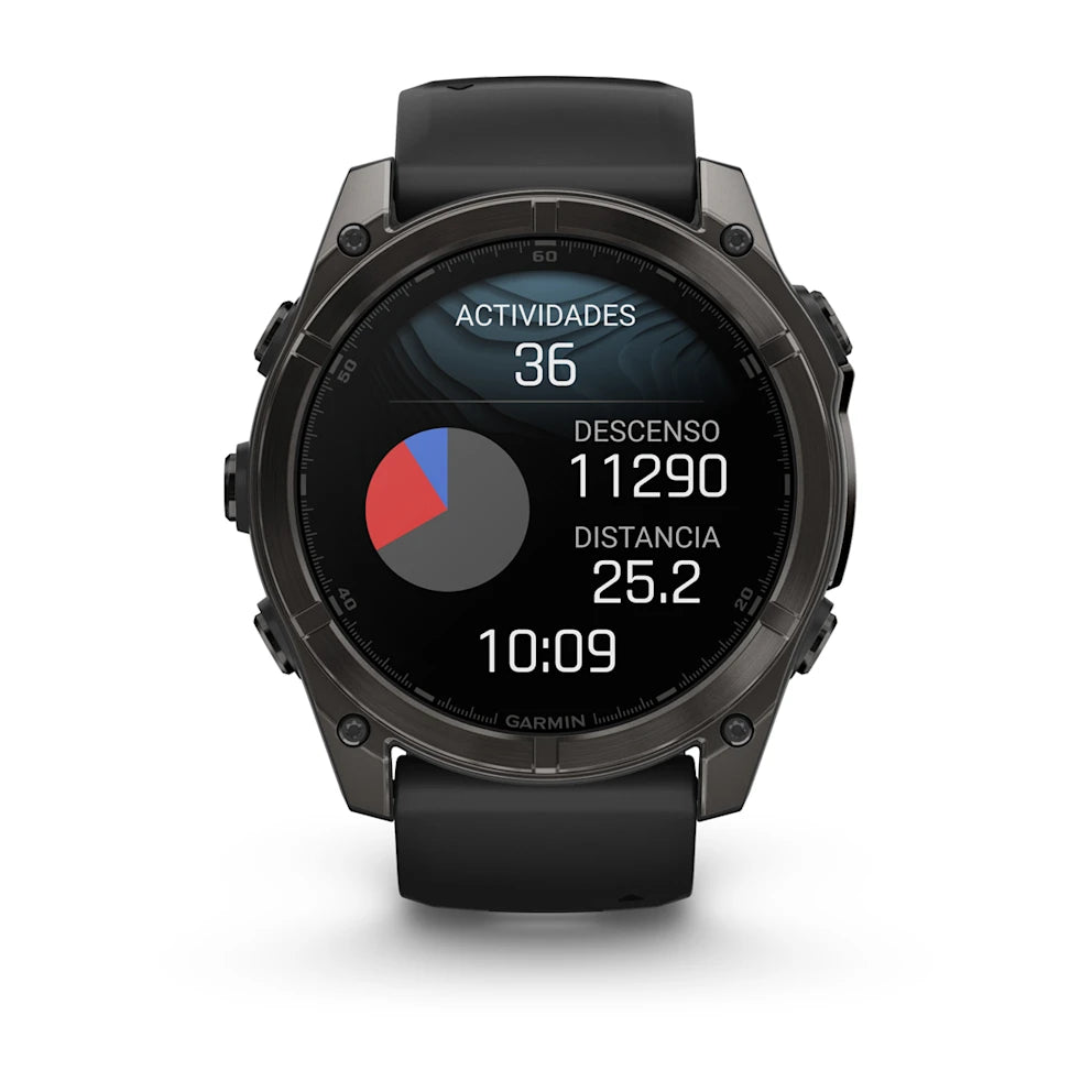 Garmin Fenix 8 51mm AMOLED Zafiro Negro