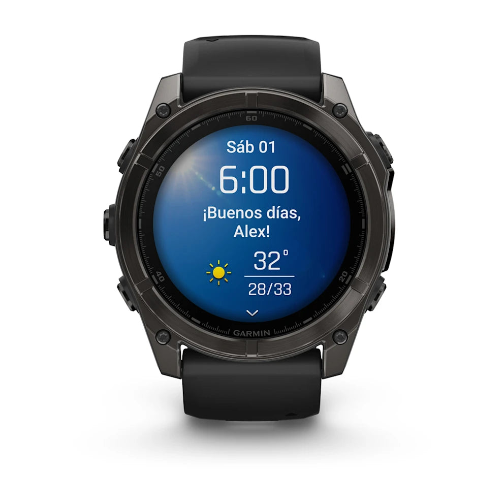 Garmin Fenix 8 51mm AMOLED Zafiro Negro