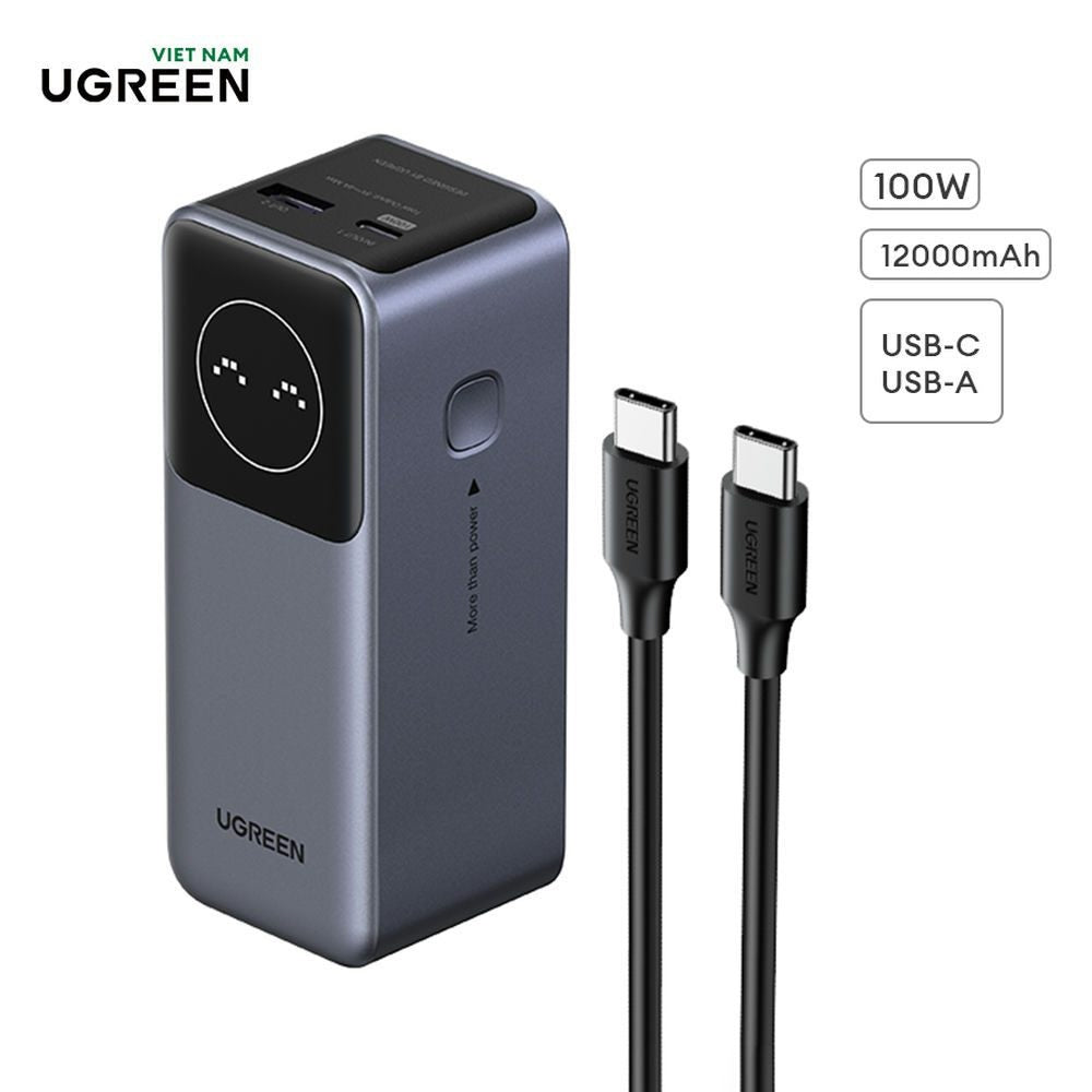 UGreen Power Bank Carga Rapida 12000mAh 100W