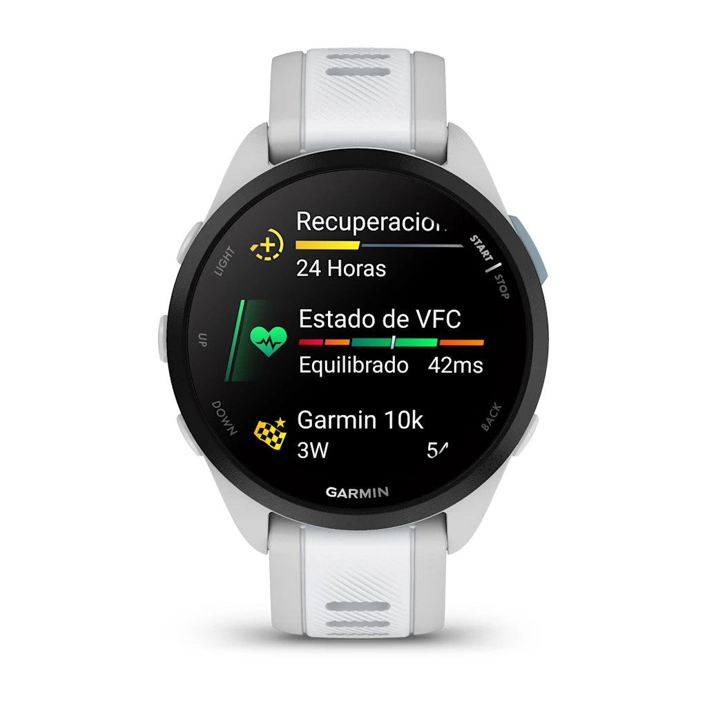 Garmin Forerunner 165 Gris Niebla/Blanco Piedra