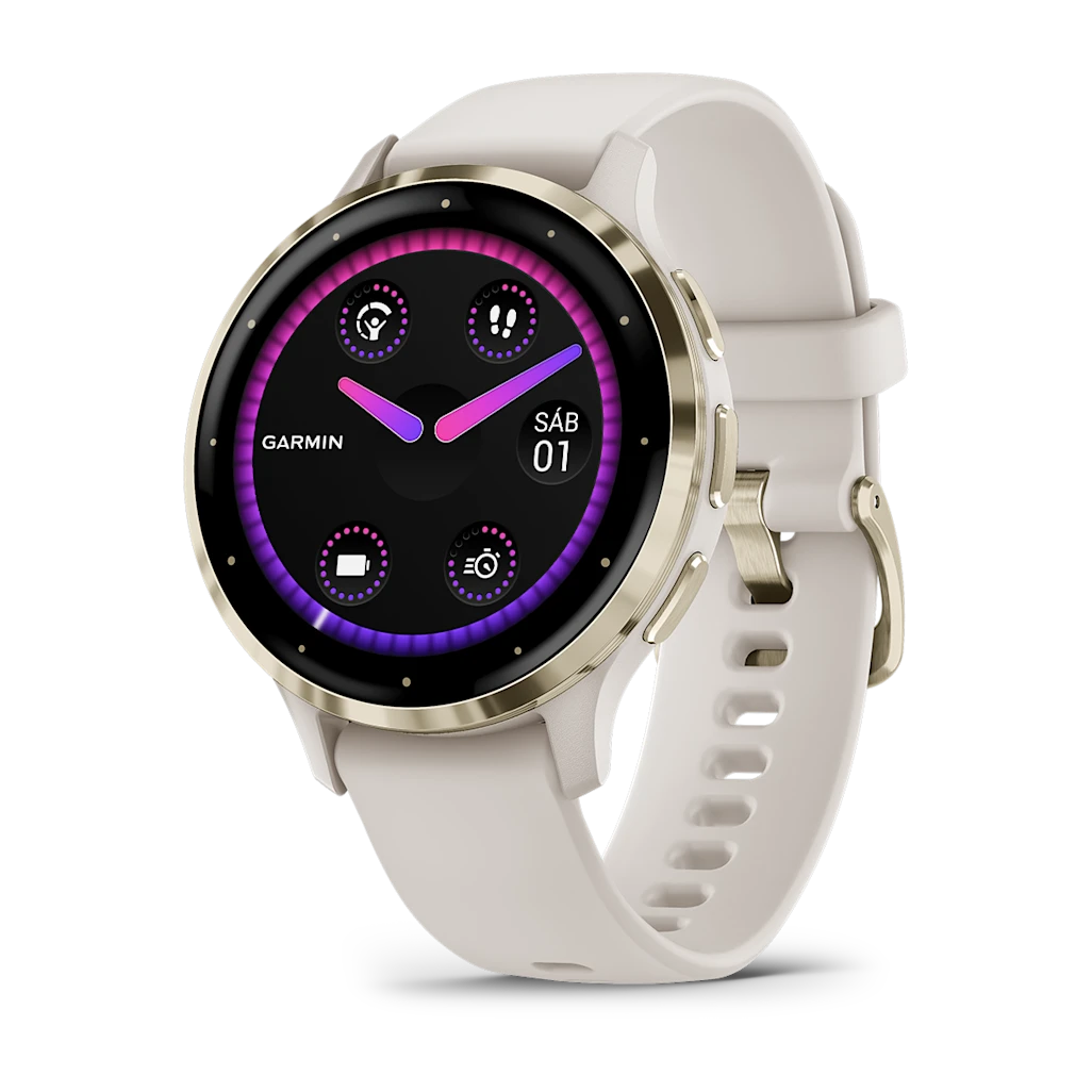 Garmin Venu 3S 41mm Dorado Claro/Marfil
