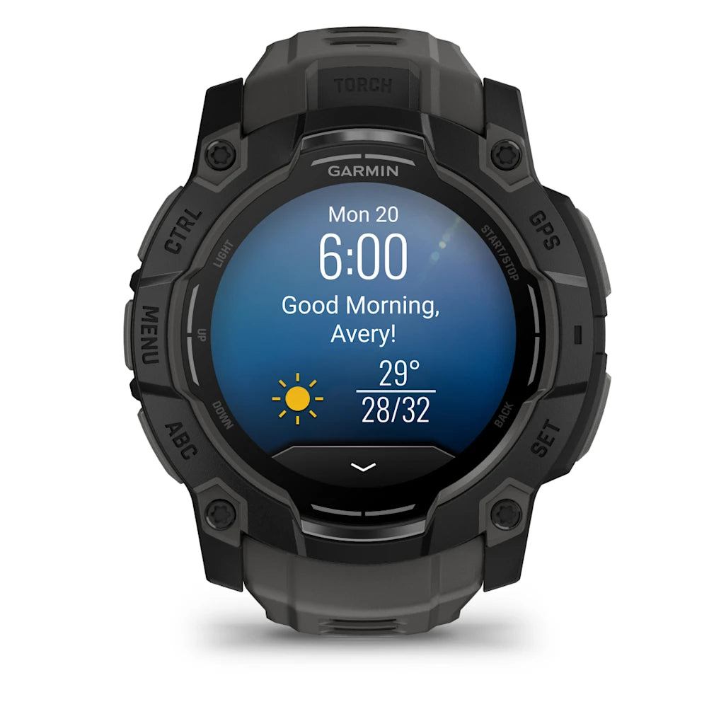 Garmin Instinct 3 50mm AMOLED Negro