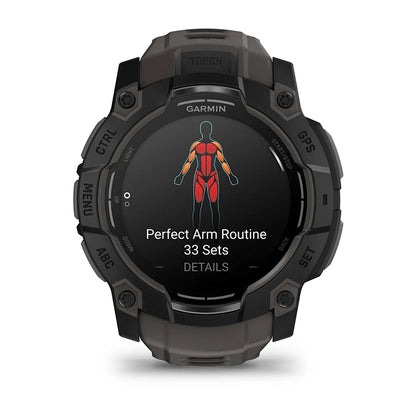 Garmin Instinct 3 50mm AMOLED Negro