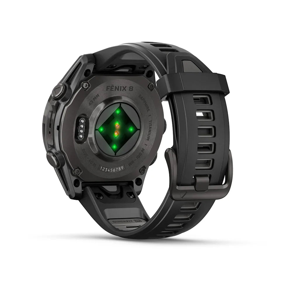 Garmin Fenix 8 43mm AMOLED Zafiro Negro