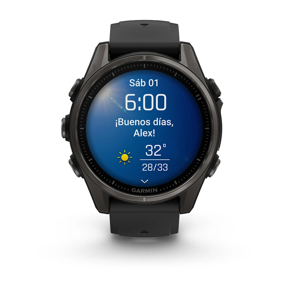 Garmin Fenix 8 43mm AMOLED Zafiro Negro