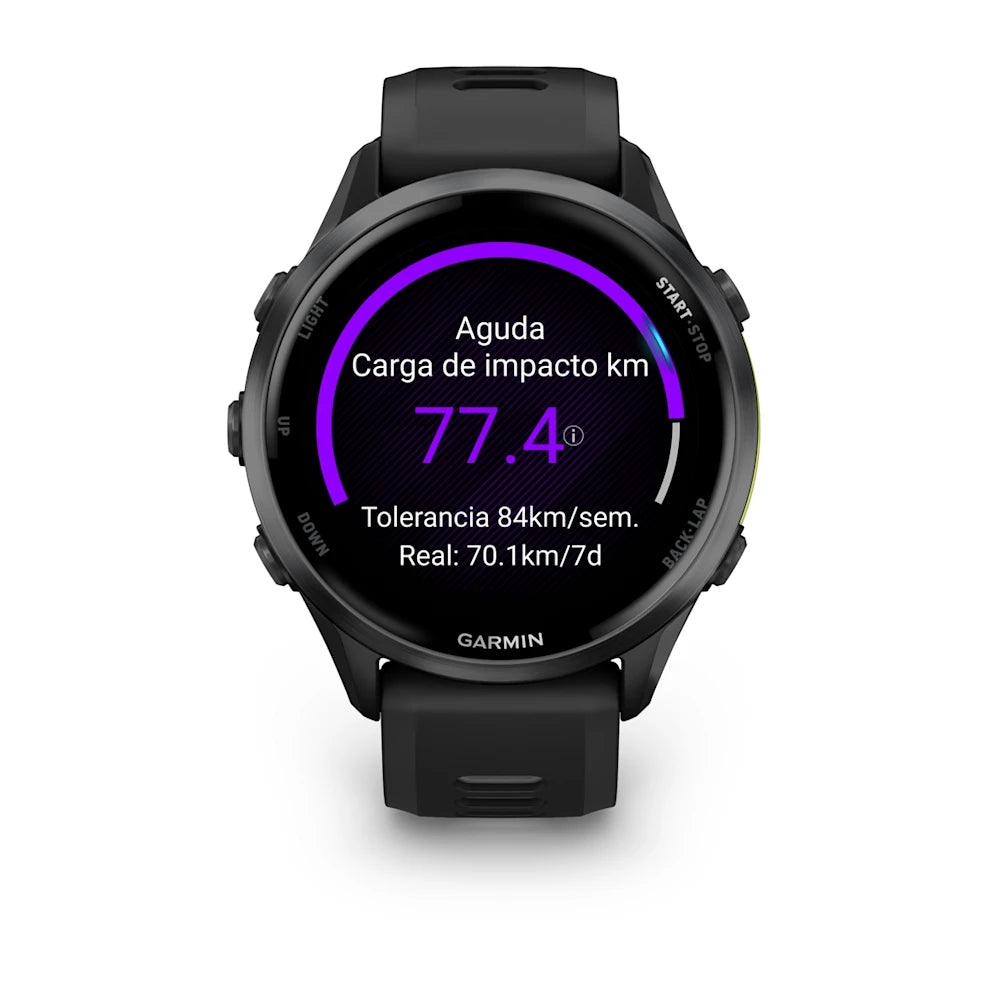 Garmin Forerunner 970 Titanio Negro Carbón
