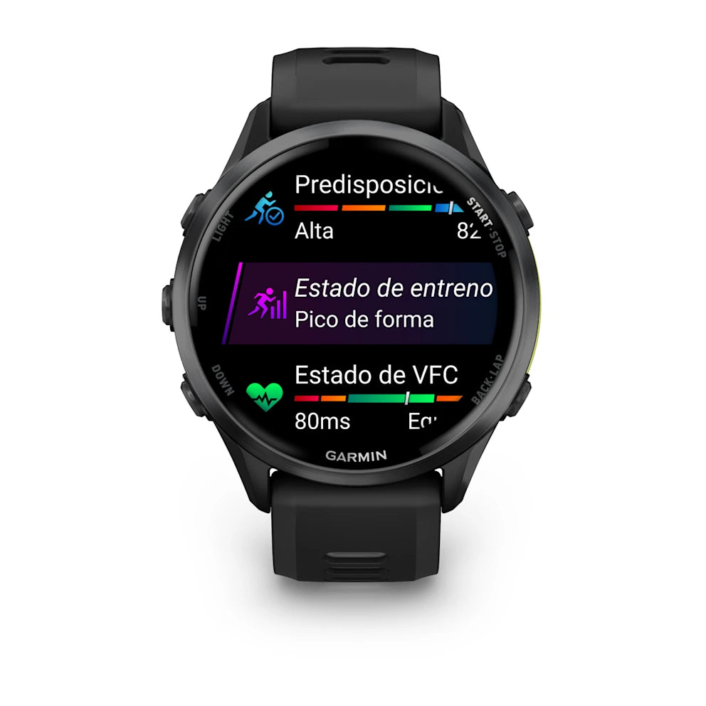 Garmin Forerunner 970 Titanio Negro Carbón