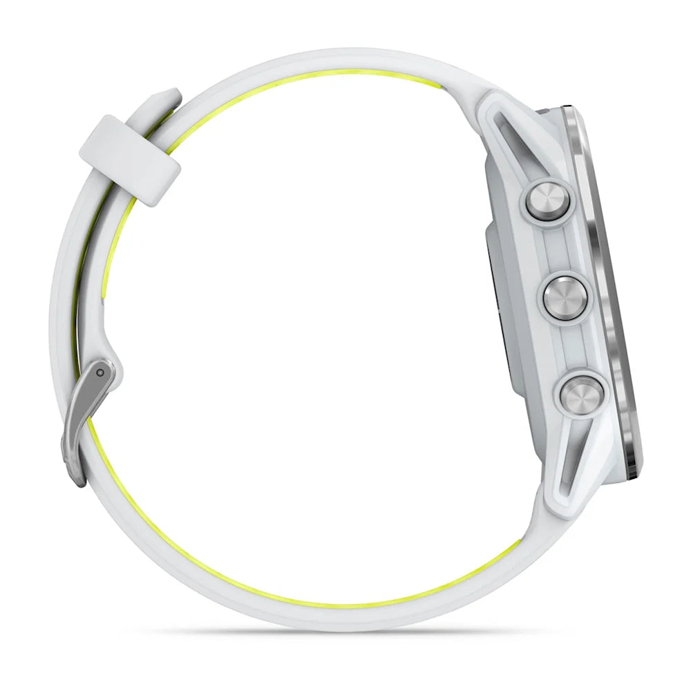 Garmin Forerunner 970 Titanio Blanco Piedra