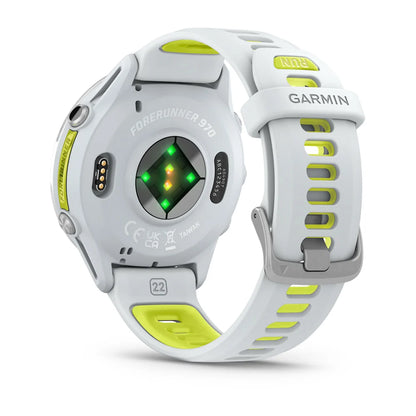 Garmin Forerunner 970 Titanio Blanco Piedra