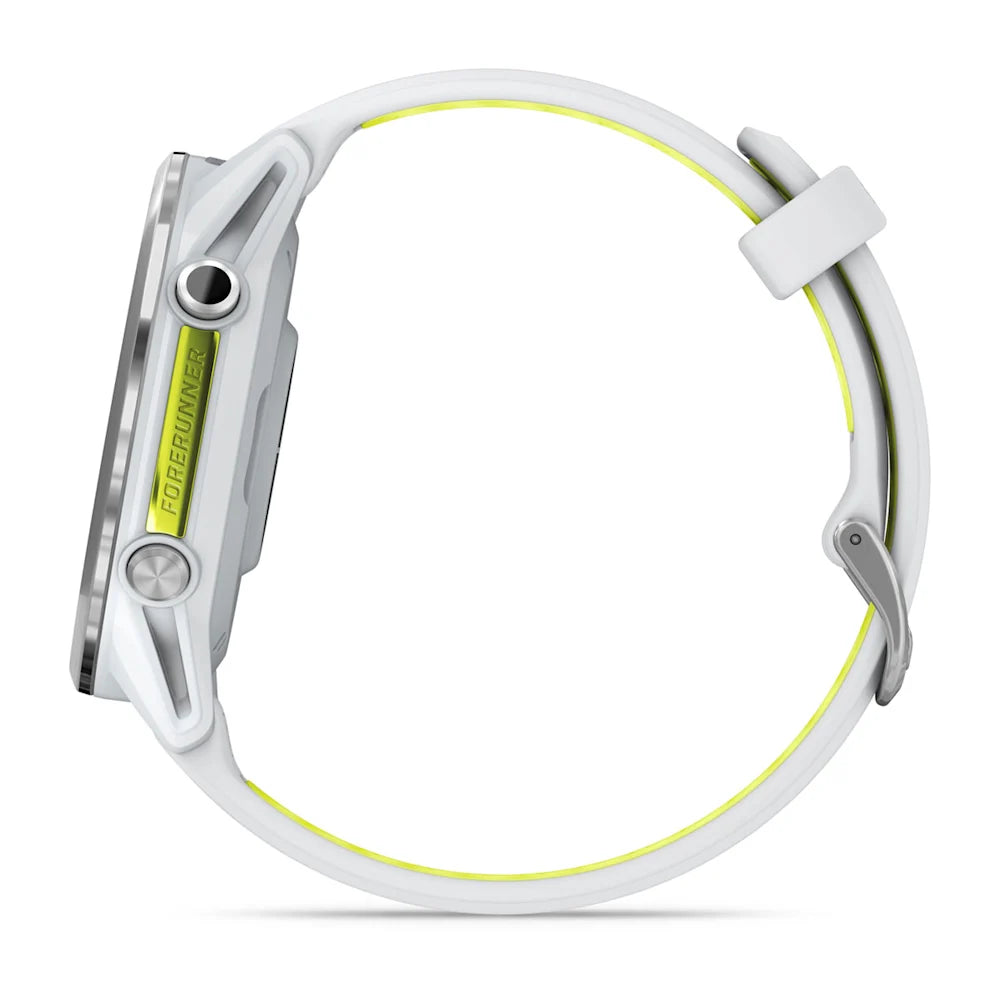 Garmin Forerunner 970 Titanio Blanco Piedra