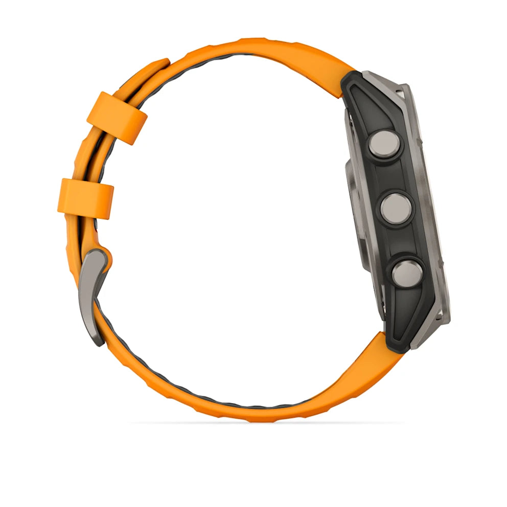 Garmin Fenix 8 47mm AMOLED Zafiro Naranja