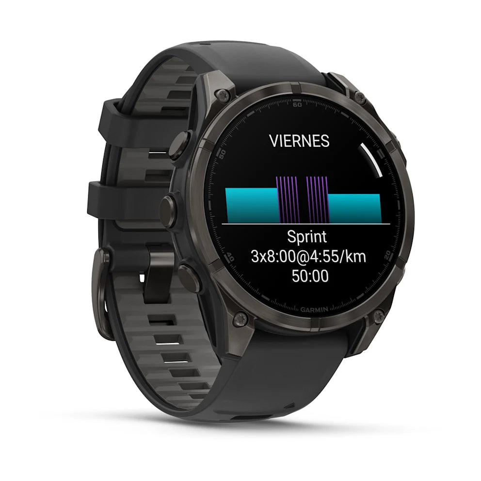 Garmin Fenix 8 47mm AMOLED Zafiro Negro