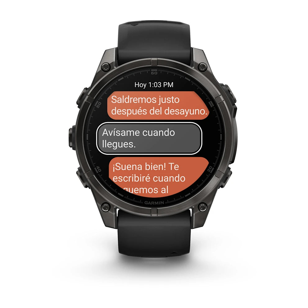 Garmin Fenix 8 47mm AMOLED Zafiro Negro
