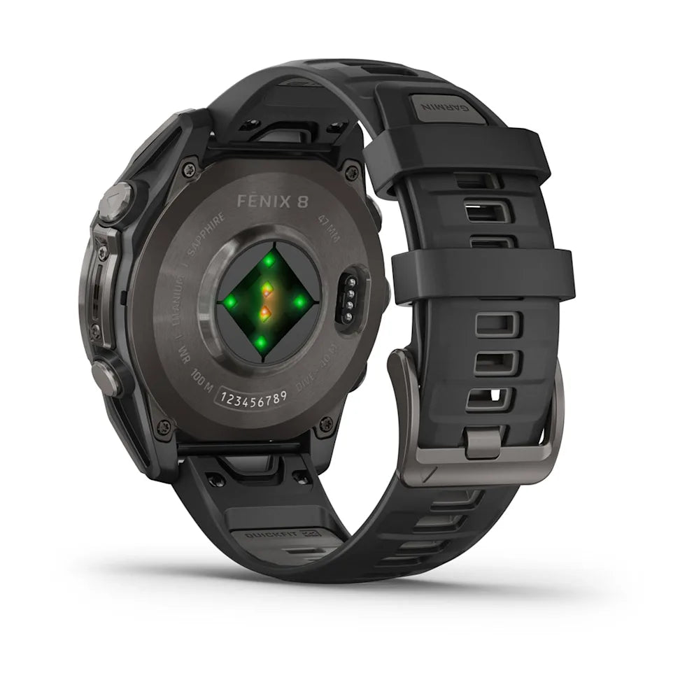 Garmin Fenix 8 47mm AMOLED Zafiro Negro