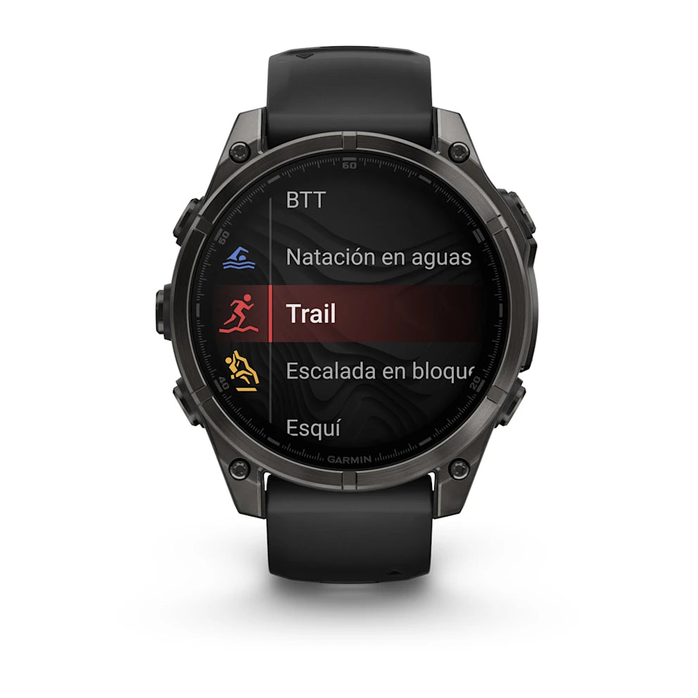 Garmin Fenix 8 47mm AMOLED Zafiro Negro