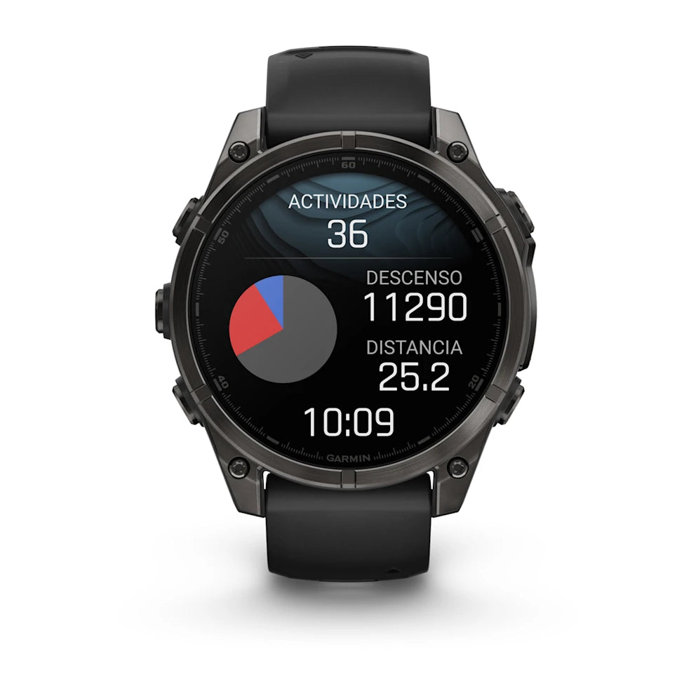 Garmin Fenix 8 47mm AMOLED Zafiro Negro
