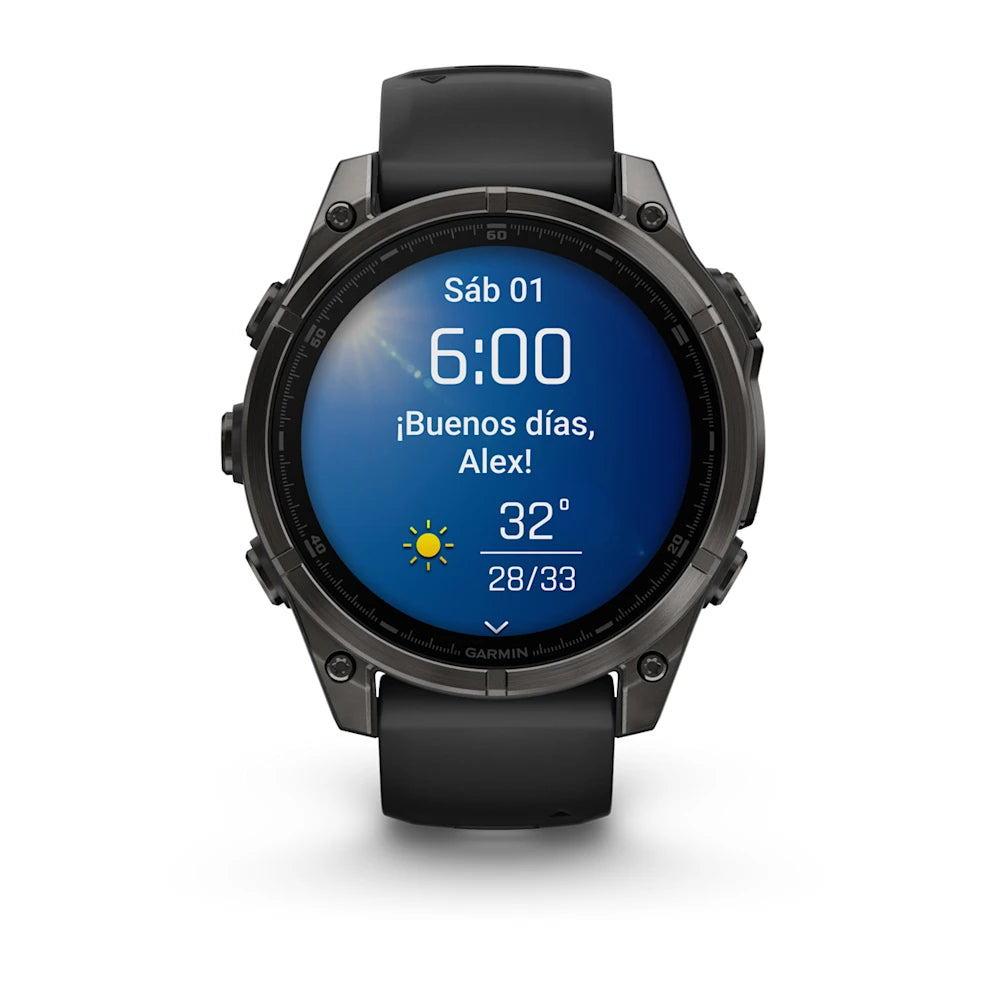 Garmin Fenix 8 47mm AMOLED Zafiro Negro