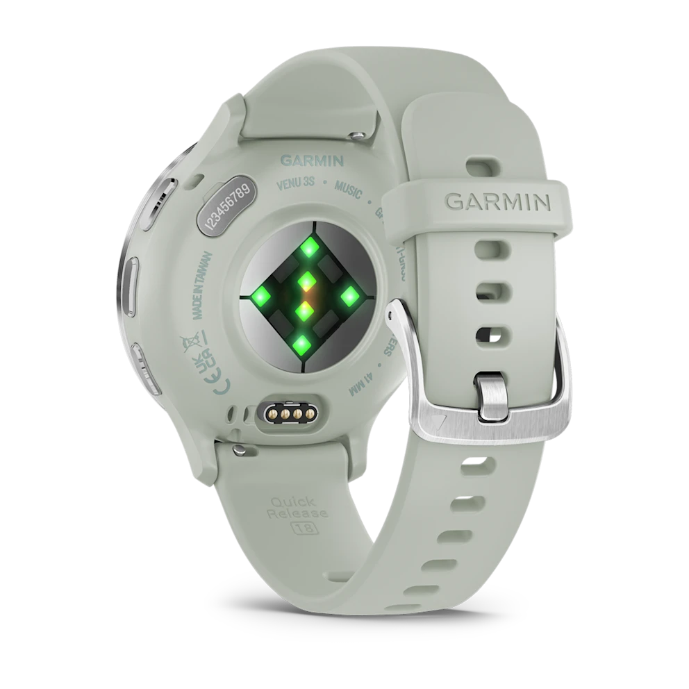 Garmin Venu 3S 41mm Plateado/Gris Salvia