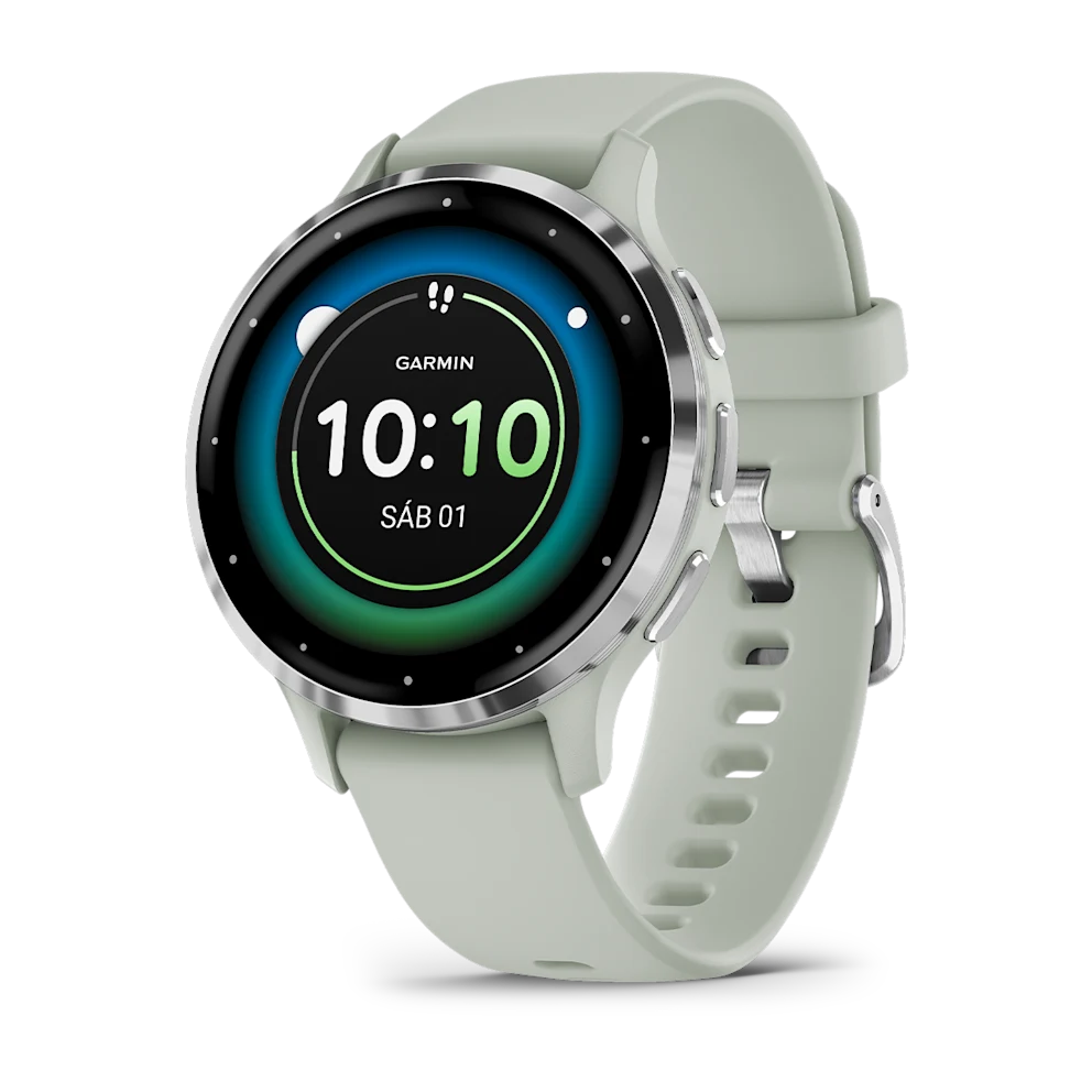 Garmin Venu 3S 41mm Plateado/Gris Salvia