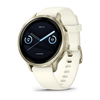 Garmin Venu 4 41mm Dorado/Blanco