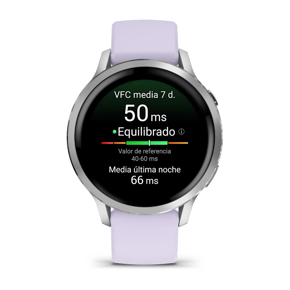 Garmin Venu 4 41mm Plata/Lila