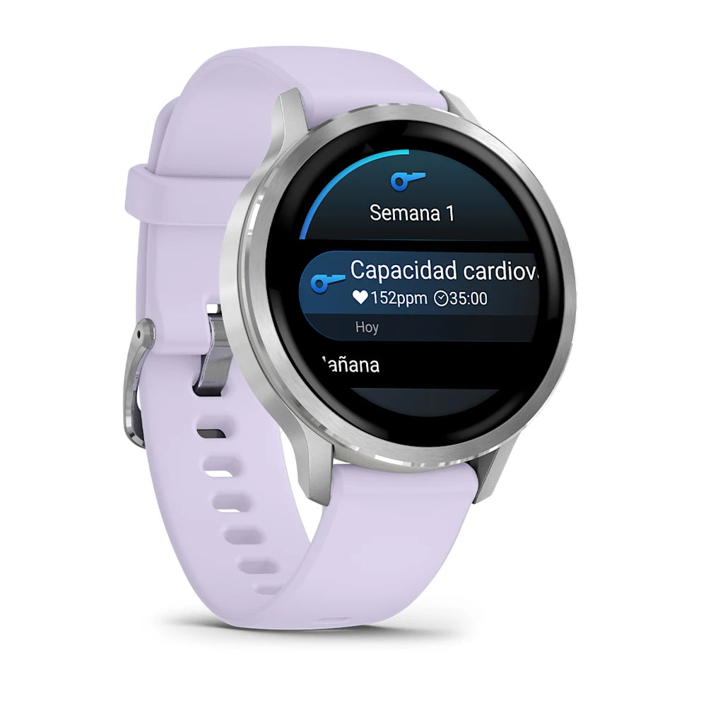 Garmin Venu 4 41mm Plata/Lila