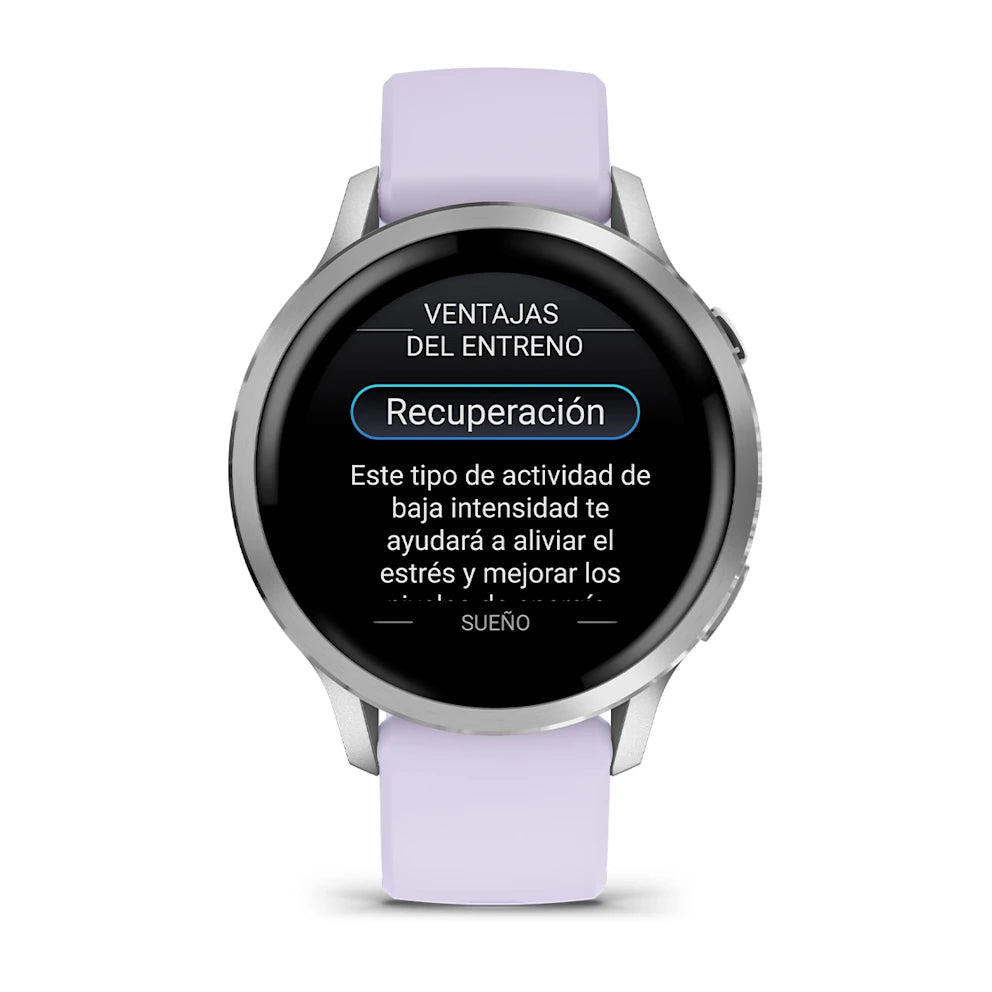 Garmin Venu 4 41mm Plata/Lila