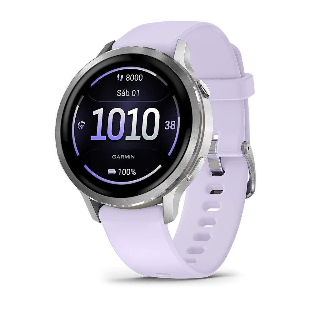 Garmin Venu 4 41mm Plata/Lila